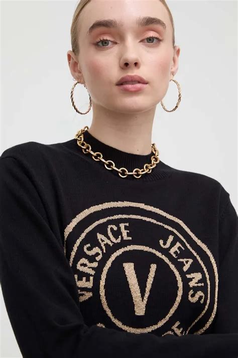 versace jeans couture maglione corto|versace jeans.